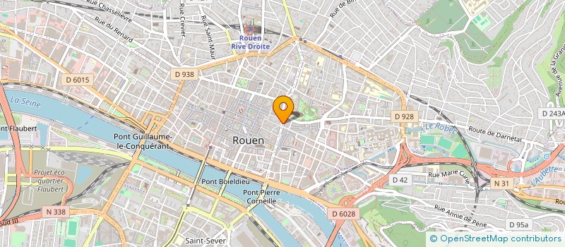 localisation de l'entreprise GUIGONNAT ROBERT  ROUEN