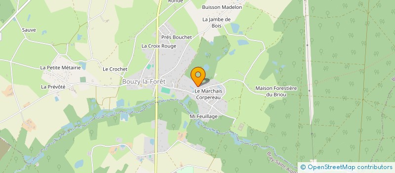 localisation de l'entreprise GUIGOUX à BOUZY-LA-FORET
