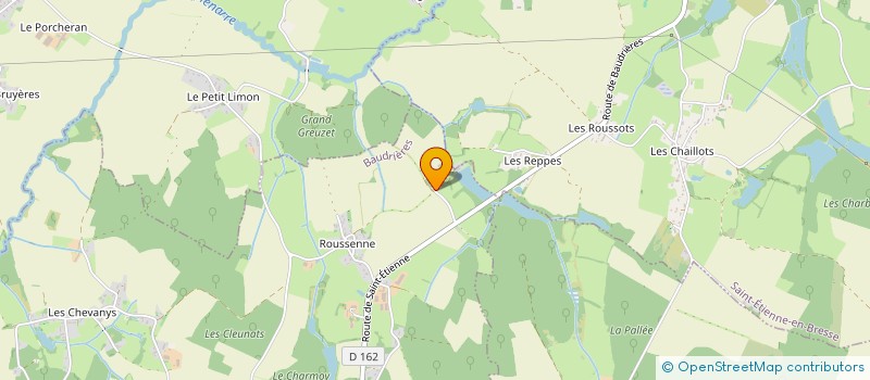 localisation de l'entreprise GUIGUE  BAUDRIERES