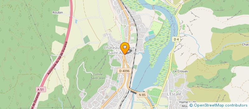 localisation de l'entreprise GUIGUI  CHATEAU-ARNOUX-SAINT-AUBAN