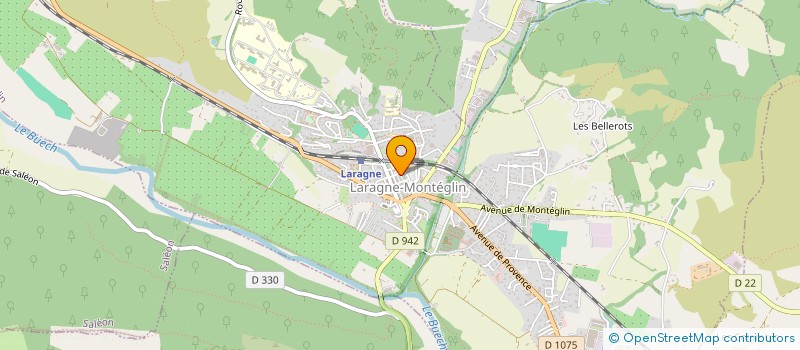 localisation de l'entreprise GUIGUI à LARAGNE-MONTEGLIN