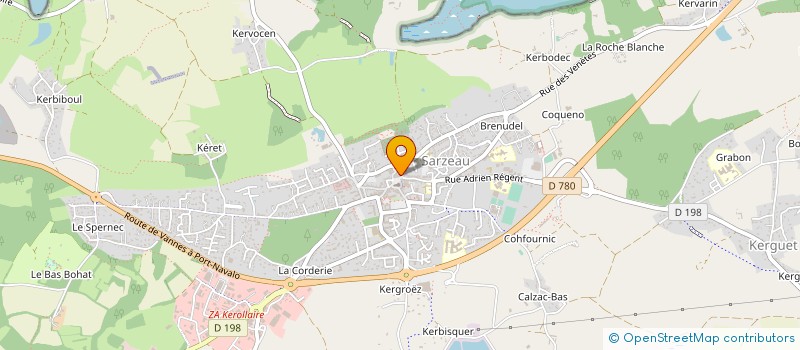 localisation de l'entreprise GUIHARD PIERRE à SARZEAU