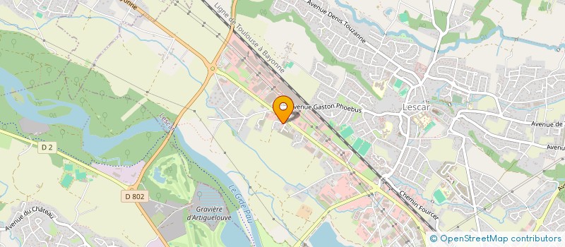 localisation de l'entreprise GUIHOME AUTO  LESCAR