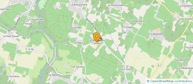 localisation de l'entreprise GUIHOME RENOVATION  MAISDON-SUR-SEVRE