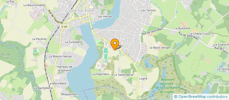 localisation de l'entreprise GUIHOT JACQUES ET LOUIS VINCENT  SUCE-SUR-ERDRE