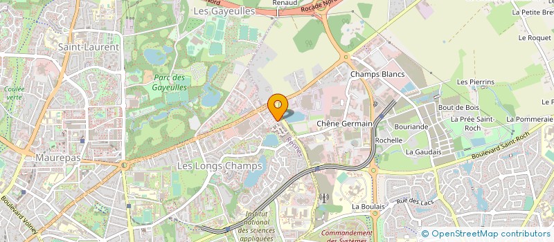 localisation de l'entreprise GUIHOU à RENNES