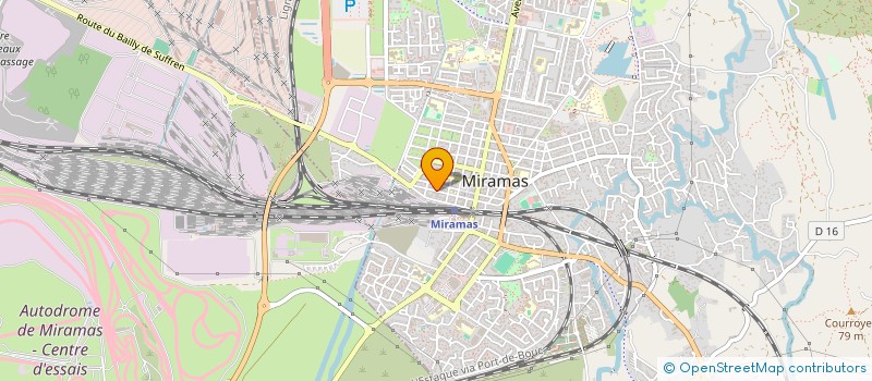 localisation de l'entreprise GUIJAS à MIRAMAS