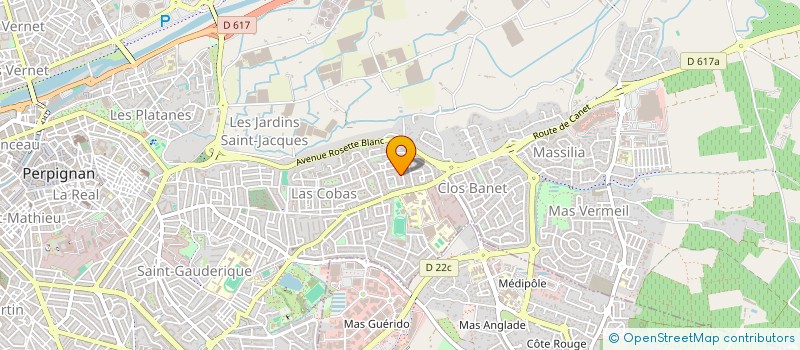 localisation de l'entreprise GUIJO à PERPIGNAN
