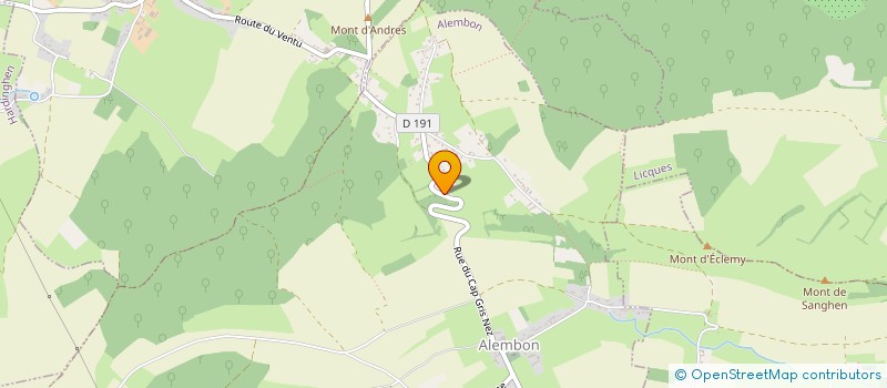 localisation de l'entreprise GUIJOU  ALEMBON