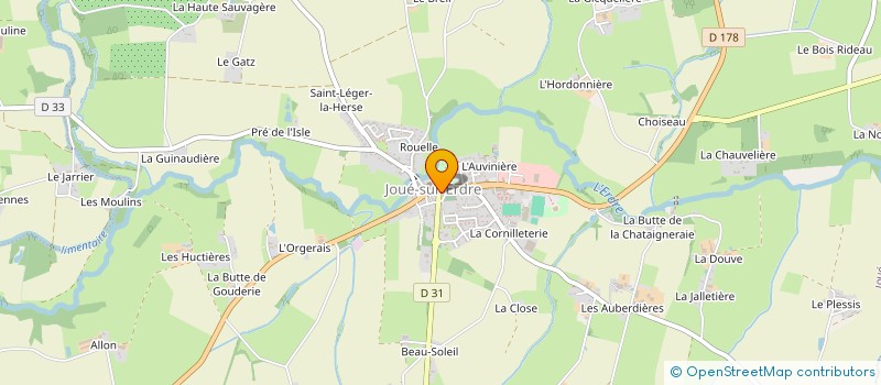localisation de l'entreprise GUIJULUMA  JOUE-SUR-ERDRE