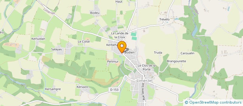 localisation de l'entreprise GUIL JEREMY  LIMERZEL