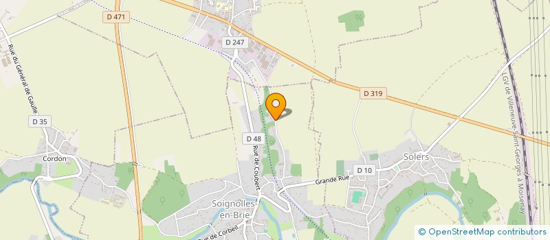 localisation de l'entreprise GUILA IMMO  GILLY-SUR-ISERE