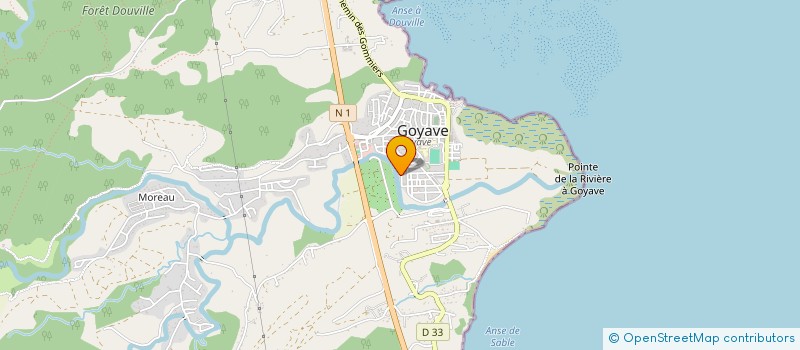 localisation de l'entreprise GUILARD-JAYET à GOYAVE