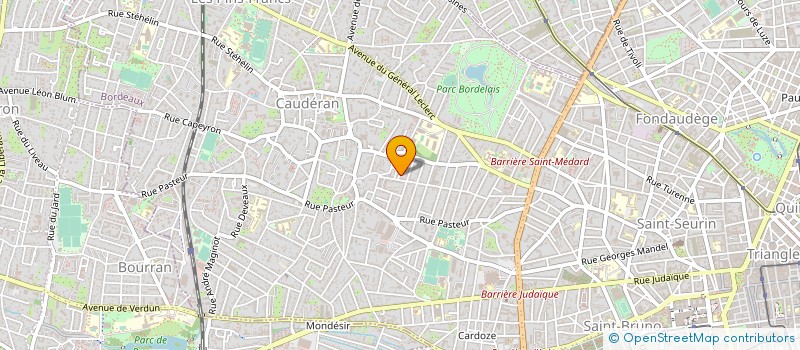 localisation de l'entreprise GUILASOL  BORDEAUX