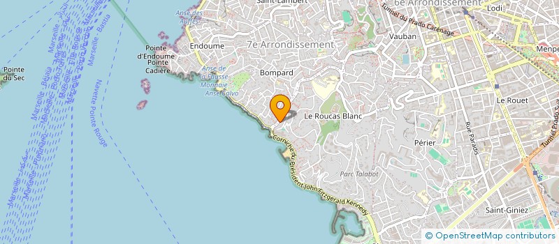 localisation de l'entreprise GUILAUCA  MARSEILLE