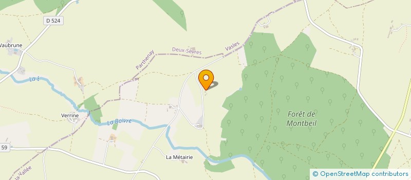 localisation de l'entreprise GUILBARD à BOIVRE-LA-VALLEE