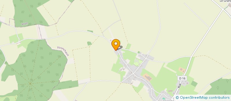 localisation de l'entreprise GUILBART  VIRONCHAUX