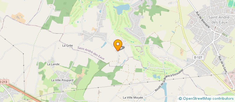 localisation de l'entreprise GUILBAUD  SAINT-ANDRE-DES-EAUX