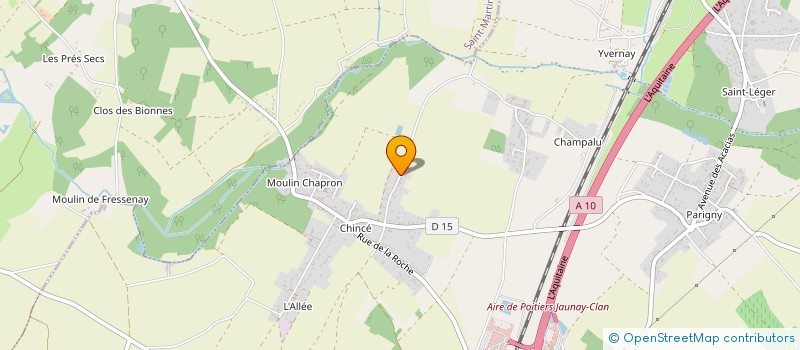 localisation de l'entreprise GUILBAULT & ASSOCIES à JAUNAY-MARIGNY