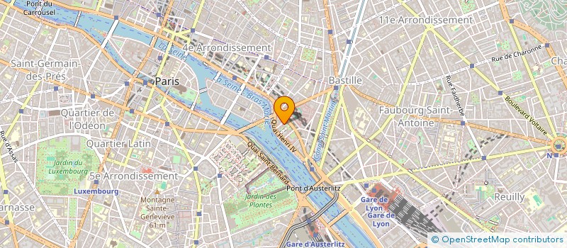 localisation de l'entreprise GUILBERT ARCHITECTE  PARIS