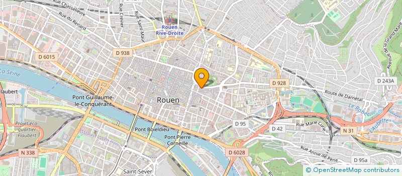 localisation de l'entreprise GUILBERT IMMO  ROUEN