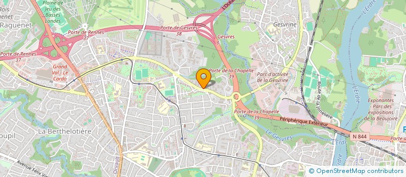 localisation de l'entreprise GUILBOT COURTAGE  NANTES