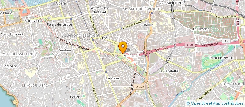localisation de l'entreprise GUILCAR AUTOMOBILES  MARSEILLE
