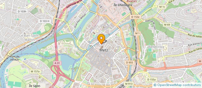 localisation de l'entreprise GUILD à METZ