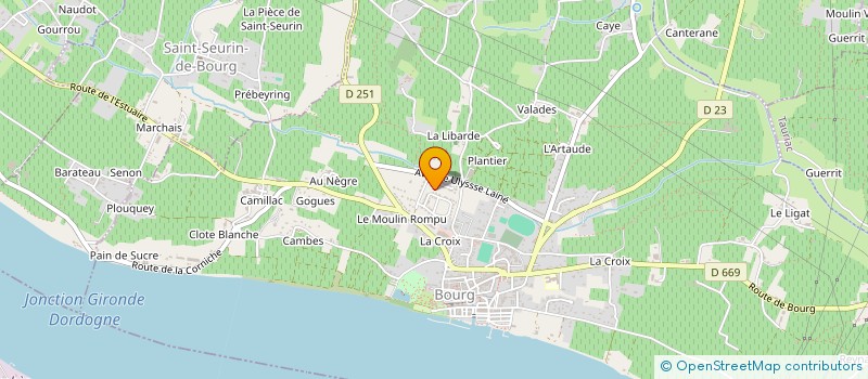 localisation de l'entreprise GUILDARIUM à BOURG