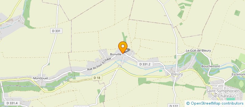 localisation de l'entreprise GUILDE à AUNEAU-BLEURY-SAINT-SYMPHORIEN