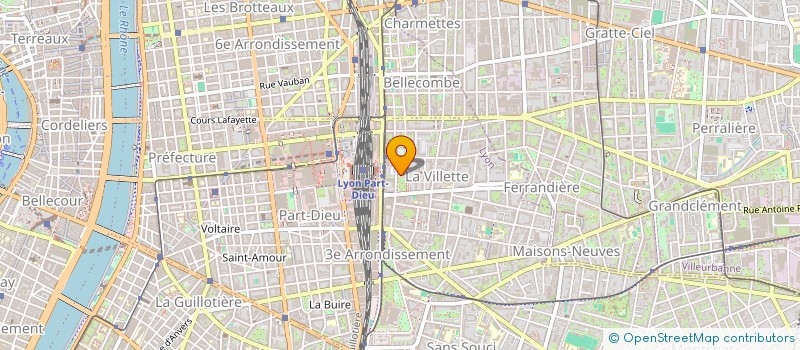 localisation de l'entreprise GUILDE DE LA LOGIQUE INFORMATIQUE  LYON