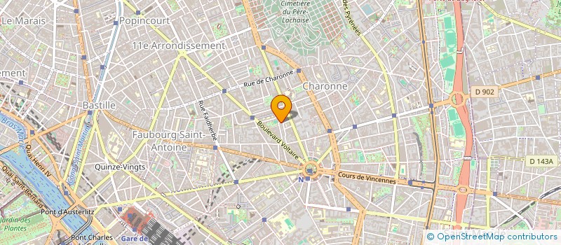 localisation de l'entreprise GUILDEUR  PARIS