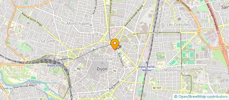 localisation de l'entreprise GUILDIVE  DIJON