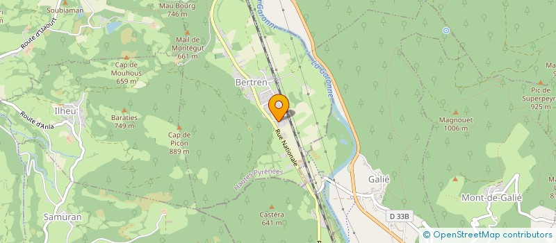 localisation de l'entreprise GUILE  BERTREN