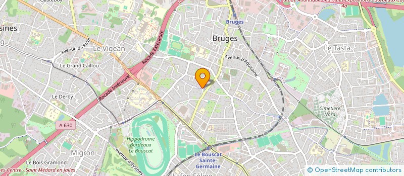 localisation de l'entreprise GUILEO  BRUGES