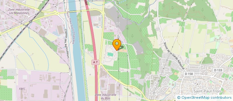 localisation de l'entreprise GUILHAMOU  SAINT-PAUL-TROIS-CHATEAUX