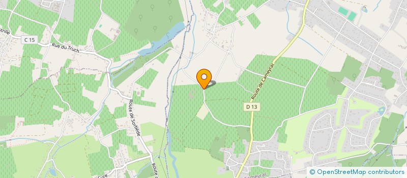 localisation de l'entreprise GUILHEM ESTEVENON ETF  SAINT-SULPICE-ET-CAMEYRAC