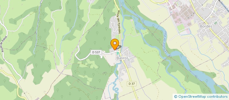 localisation de l'entreprise GUILHEMPOURQUE  BALIROS