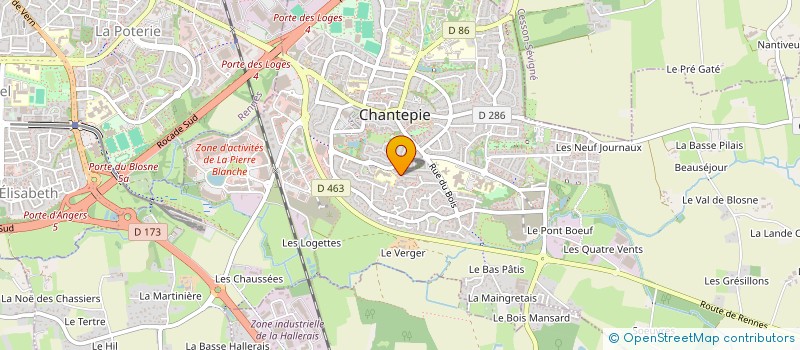 localisation de l'entreprise GUILI  PONT-L'ABBE