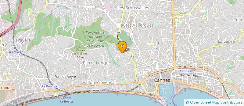 localisation de l'entreprise GUILIA  CANNES