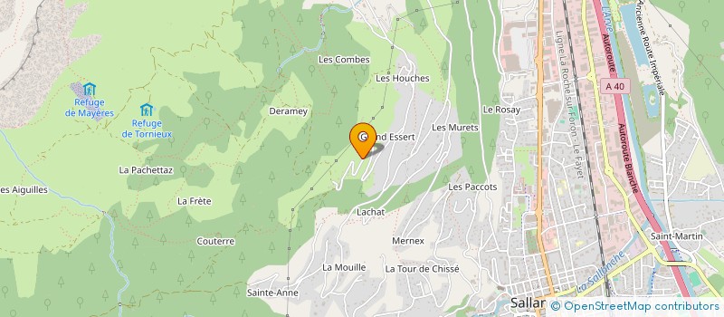 localisation de l'entreprise GUILINE  DOMANCY