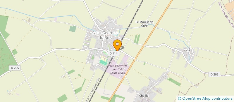 localisation de l'entreprise GUILL'AUTOS NEGOCE EURL à SAINT-GEORGES-DU-BOIS