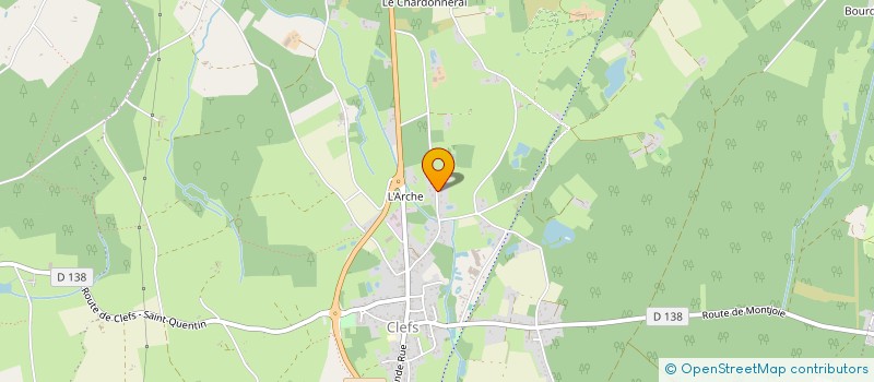 localisation de l'entreprise GUILL'HOME ELECTRICITE à BAUGE-EN-ANJOU