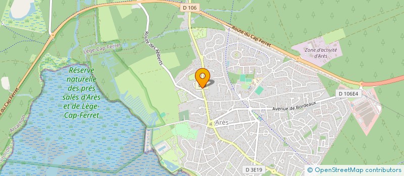 localisation de l'entreprise GUILLABERT KEVIN ET STEPHANIE  ARES