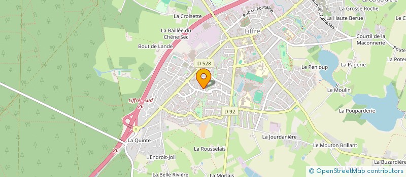 localisation de l'entreprise GUILLAIN  LIFFRE