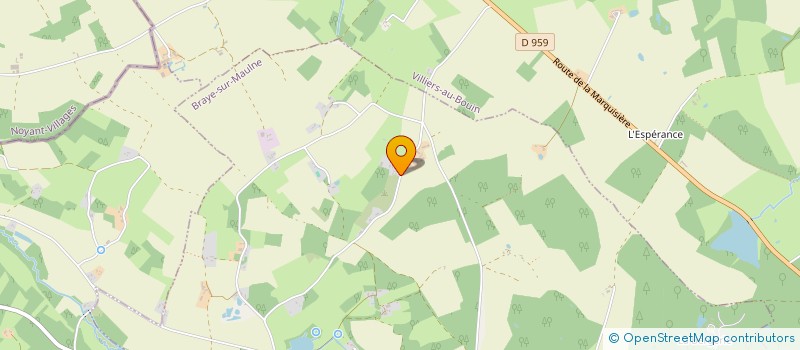 localisation de l'entreprise GUILLARD ASPIRATION  BRAYE SUR MAULNE