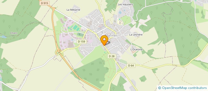 localisation de l'entreprise GUILLARD J. DUFOUR DE LATTRE A. à MARINES