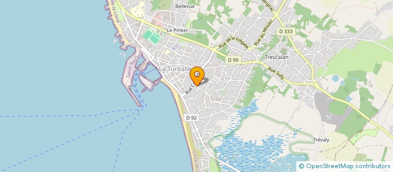 localisation de l'entreprise GUILLARD - VALE DE VIGA à LA TURBALLE