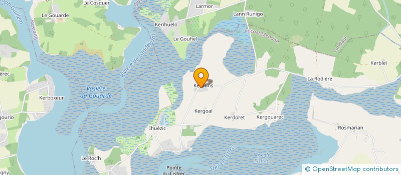 localisation de l'entreprise GUILLAS  LOCOAL-MENDON