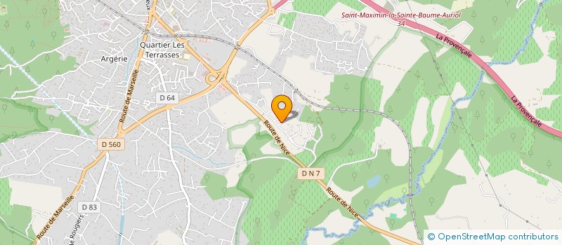 localisation de l'entreprise GUILLAUD à SAINT-MAXIMIN-LA-SAINTE-BAUME
